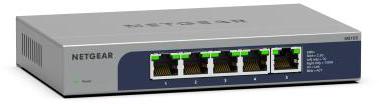NETGAER ネットギア・インターナショナル MS105 1G/2.5Gマルチギガ5ポートアンマネージスイッチ MS105-100JPS NETGAER ネットギア・インターナショナル MS105 1G/2.5Gマルチギガ5ポートアンマネージスイッチ MS105-100JPS
