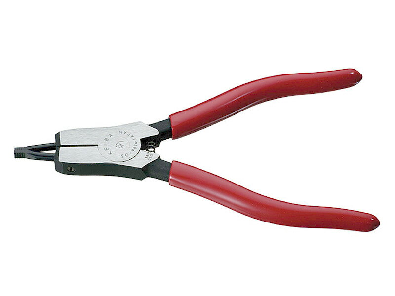 MARUTO マルト長谷川 スナップリングプライヤー 軸用・平 175mm KEIBA ケイバ