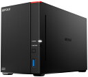BUFFALO バッファロー リンクステーション SOHO向け LS720DNB 2.5GbE搭載 2ベイ 4TB LS720DN0402B(2)