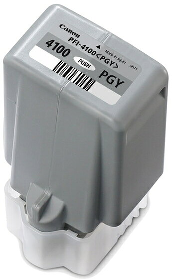 CANON キヤノン 大判プリンター用インクタンク PFI-4100 PGY フォトグレー 6784C004