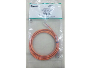 Panduit パンドウイットコーポレーション LANケーブル カテゴリ6細径パッチコード(2m/オレンジ) UTP28S..