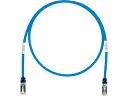 Panduit パンドウイットコーポレーション CAT6A/CAT6 シールドパッチコード 7m 青 STP6X7MBU