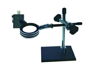 KEIYO KOUKI 京葉光器 LEAF LEDライト付スタンドルーペ 6x STA-06S/LED