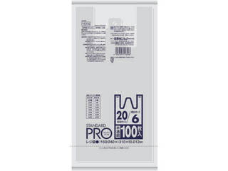 SANIPAK 日本サニパック Y-2N レジ袋12/30号 半透明 Y-2N