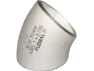 FLOBAL フローバル 45°エルボ(ロング)S10S 09100026 B-45EL-10S-50A