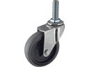 HAMMER ハンマーキャスター EAシリーズねじ込み 自在 PPホイールエラストマー巻車 50mm 420EA-L50 BAR01(4)