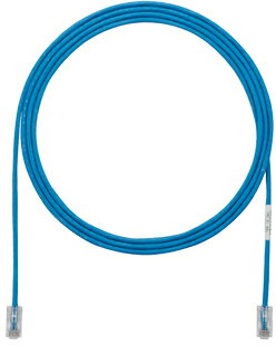 Panduit パンドウイットコーポレーション カテゴリ5E細径パッチコード 1m 青 UTP28CH1MBU
