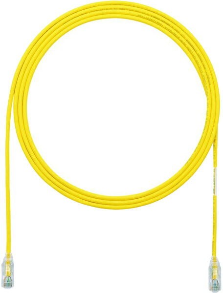 Panduit パンドウイットコーポレーション カテゴリ6細径パッチコード 3m 黄 UTP28SP3MYL