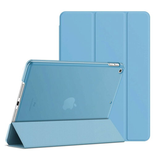 エムディーエス MDS-HCIP102FLLBU iPad 10.2(第9・8・7世代)対応 背面クリアフラップケース ライトブルー エムディーエス MDS-HCIP102FLLBU iPad 10.2(第9・8・7世代)対応 背面クリアフラップケース ライトブルー