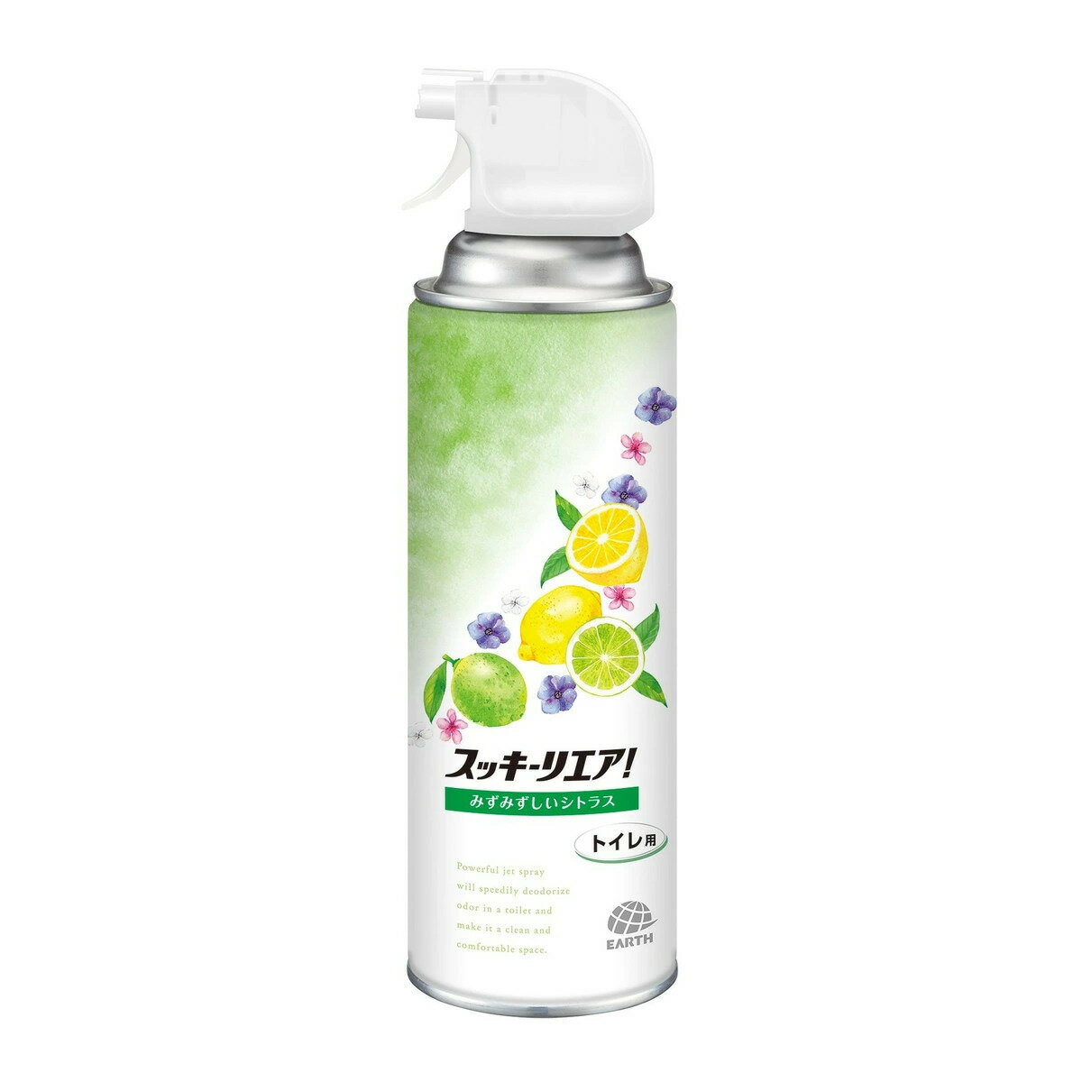 Earth アース製薬 スッキーリエア！ トイレ用 みずみずしいシトラス 350mL