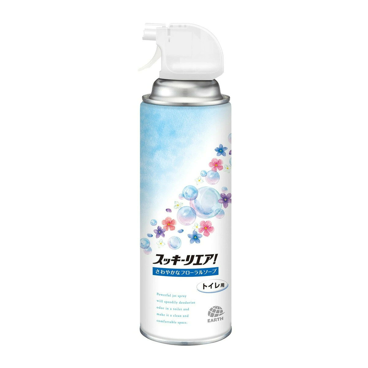 Earth アース製薬 スッキーリエア！ トイレ用 さわやかなフローラルソープ 350mL