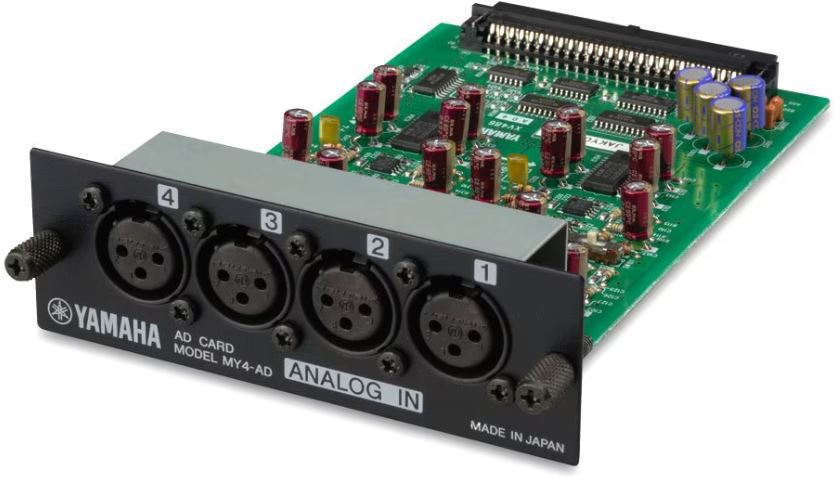 YAMAHA ヤマハ 4CH（24bit） ADカード MY4-AD
