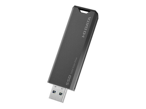 I・O DATA アイ・オー・データ かんたんデータ移行アプリ内蔵 USB 10Gbps(USB 3.2 Gen2)対応 スティックSSD 500GB SSPS-US500GR/S I・O DATA アイ・オー・データ かんたんデータ移行アプリ内蔵 USB 10Gbps(USB 3.2 Gen2)対応 スティックSSD 500GB SSPS-US500GR/S