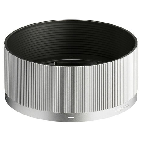 【ご購入前に、納期お問合せください】 SIGMA シグマ LH577-02S シルバー レンズフード　※標準付属品