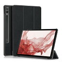 エムディーエス MDS-HCGTS9PFLBK サムスンGalaxy Tab S9+対応 フラップケース ブラック