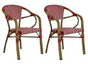 住まいスタイル チェア2脚セット プレジール PLS-CH-2P-RED レッド 同梱注文不可 カード払い限定 沖縄・北海道・離島お届け並びに時間指定不可