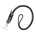 MSソリューションズ LN-SS11BK スマートフォン(汎用)ショルダーストラップ「SHOULTY MULTI STRAP」Wフックベーシックタイプ ブ(2)