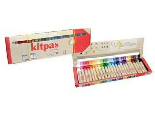 日本理化学工業 キットパスミディアム24色 KMRW-24C