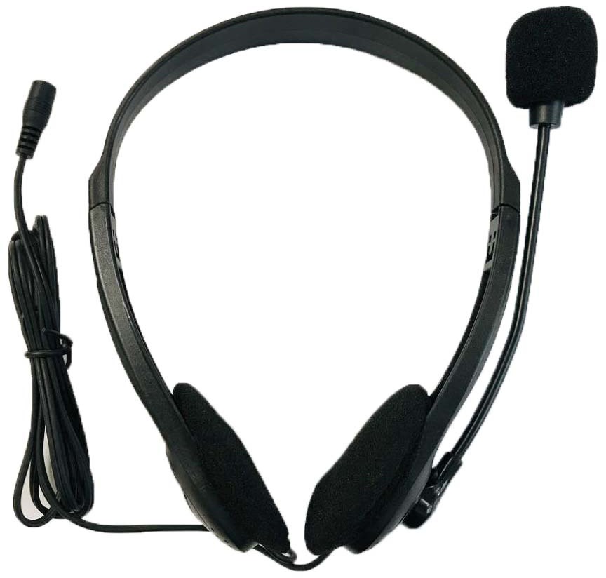エムディーエス マイク付きヘッドセット ブラック MDS-HS01BK-V