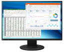 EIZO WUXGA対応 FlexScan 24.1型カラー液晶モニター(DP、HDMI、DVI-D、D-Sub 15ピン/ブラック) EV2410R-BK(2)