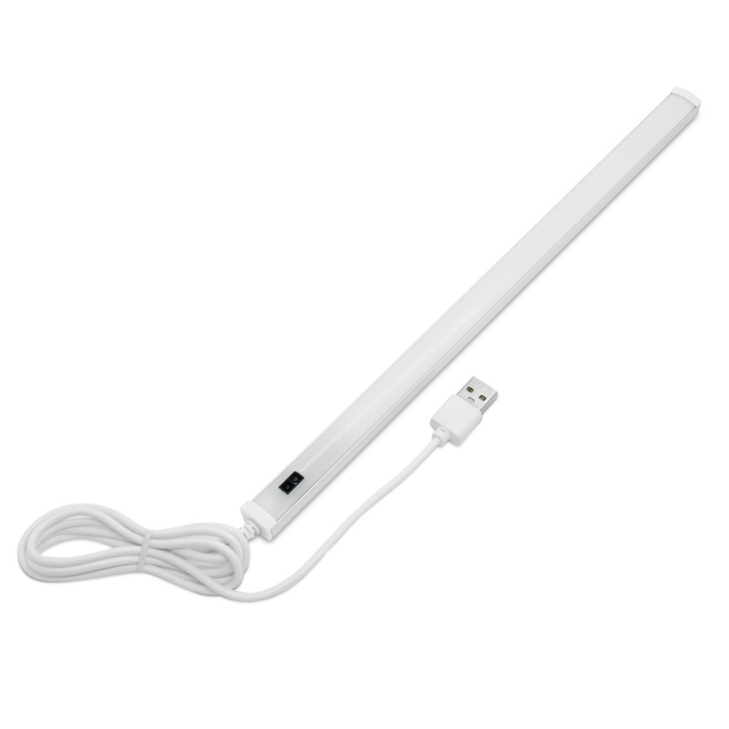 日本トラストテクノロジー USB LEDBARライト センサー式 20cm ホワイト LEDBARS20-WH