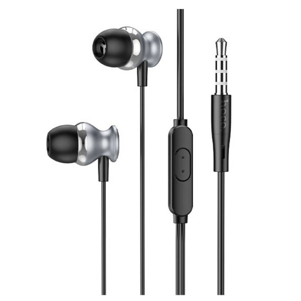 日本トラストテクノロジー hoco.M106 3.5mmイヤホン ブラック M106-35-BK