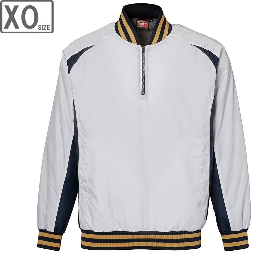 Rawlings ローリングス VジャンLS 【ホワイト】【XOサイズ】 ATP14SV1