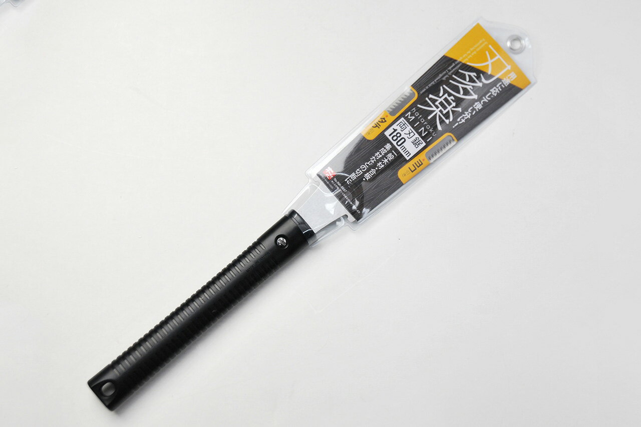ISHINOKO 石鋸工業 刃多楽 両刃鋸 木工 180mm 替刃式 INK-0657(4)