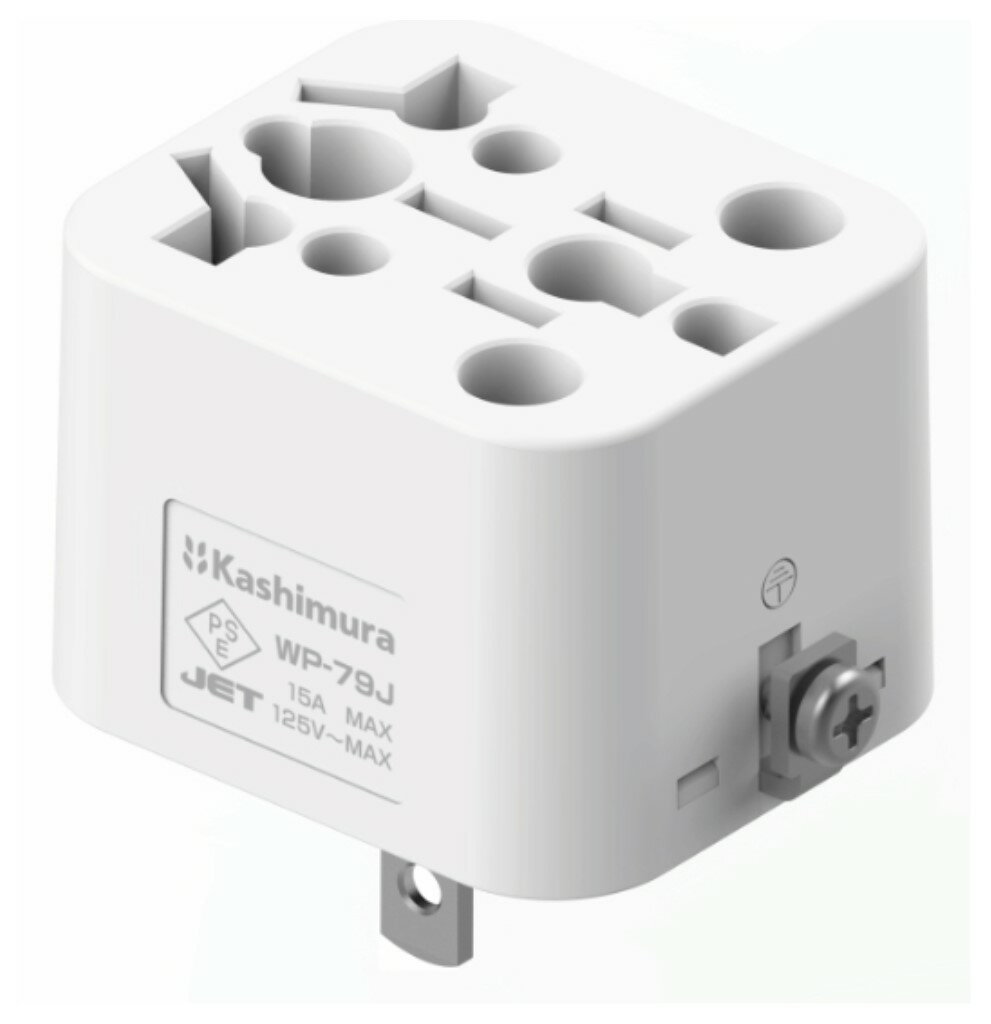 Kashimura カシムラ 国内用マルチ変換プラグ12種類対応-)A WH WP-79J