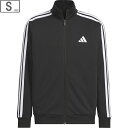 adidas アディダス 【メンズ】スリーストライプス レギュラーフィット ダブルニット トラックジャケット JZR00 【ブラック/ホワイト】【J/Sサイズ】(4)