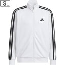 adidas アディダス 【メンズ】スリーストライプス レギュラーフィット ダブルニット トラックジャケット JZR00 【ホワイト】【J/Sサイズ】(4)