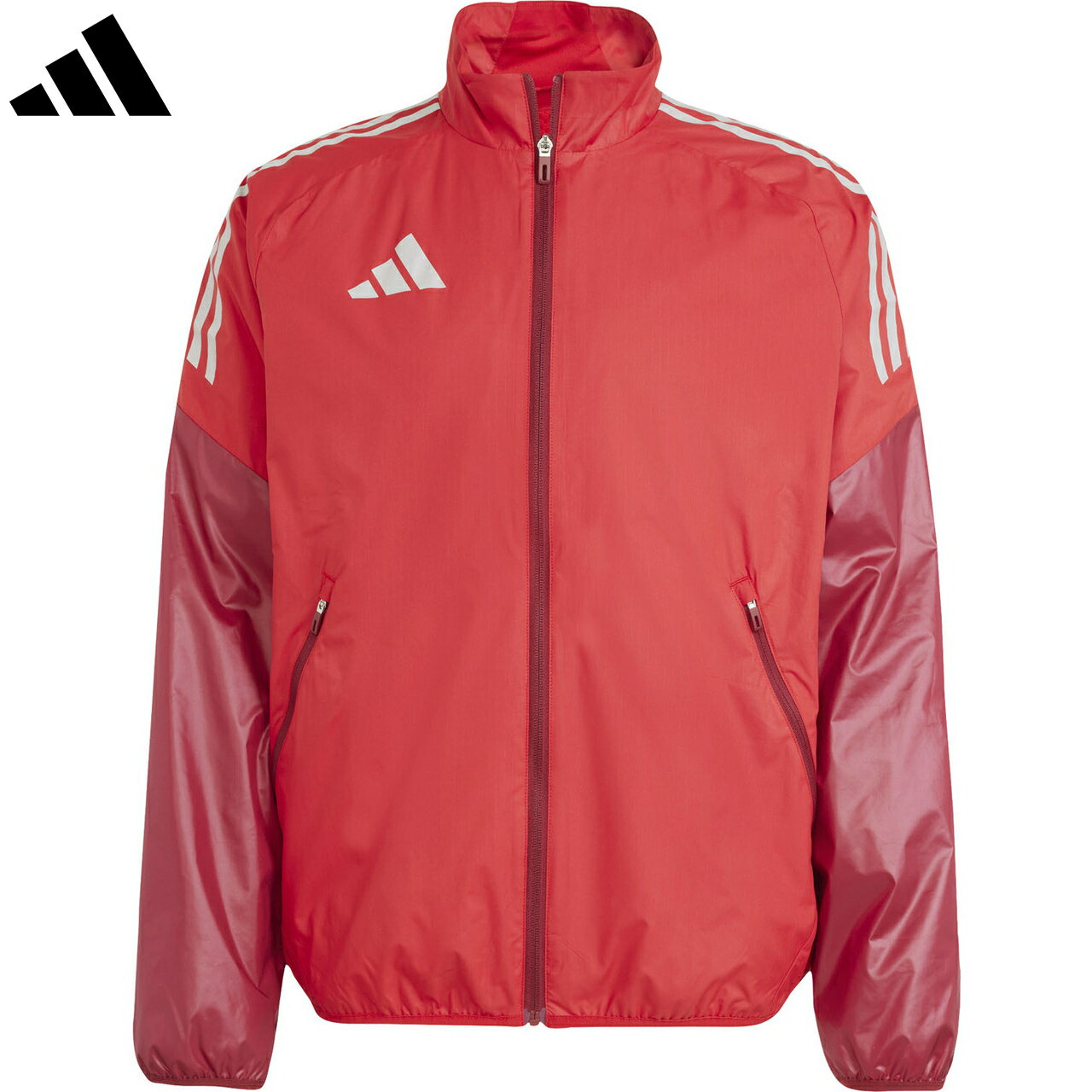 adidas アディダス 【メンズ】 サッカー ウインドジャケット KSB76 【チームパワーレッド/チームカレッジバーガンディ】