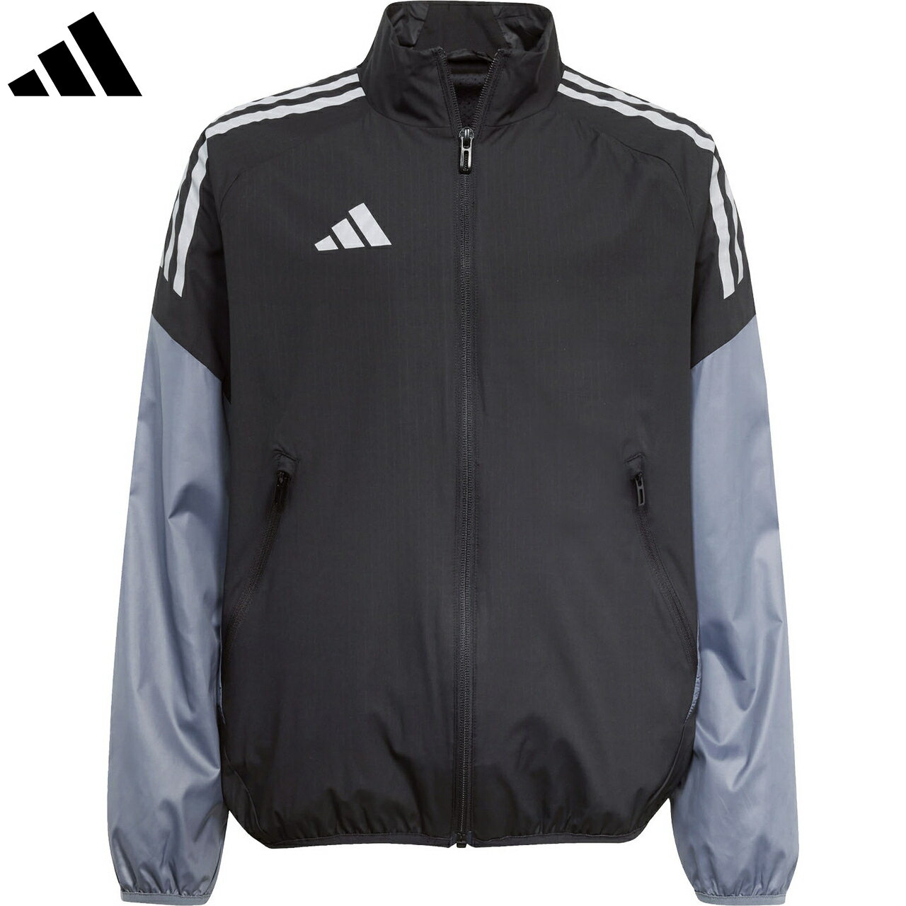 adidas アディダス 【ボーイズ】 サッカー ジャージ ウインドジャケット キッズ KSB74 【ブラック/チームオニックス】