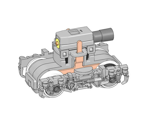 TOMIX トミックス 動力台車 FDT103形動力台車（黒）6825