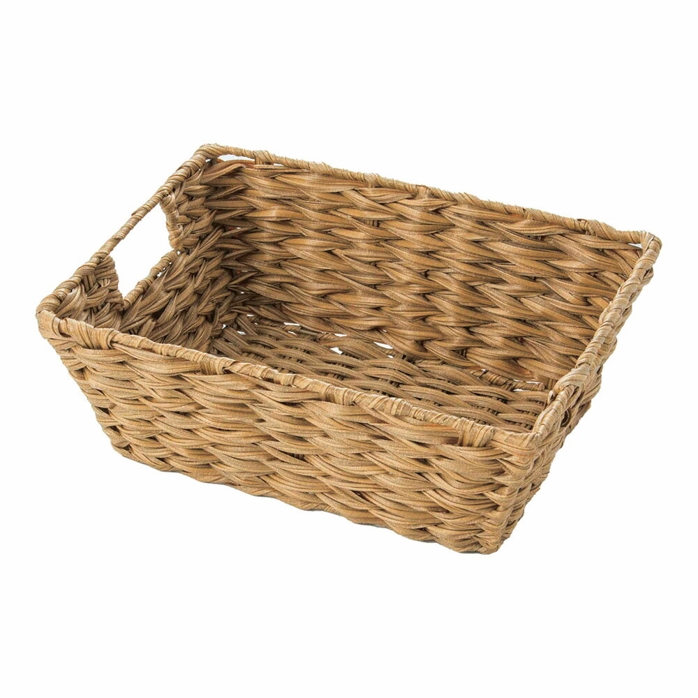 MANYO 萬洋 樹脂ウォーターヒヤシンスバスケット 91-445 キャラメル