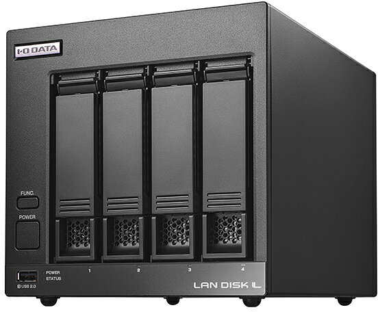 I・O DATA アイ・オー・データ 法人向け4ドライブNAS(ネットワークHDD) 5年保証 4TB HDL4-LV04