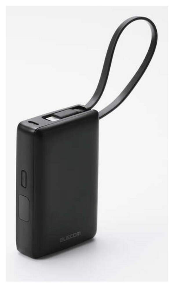 ELECOM エレコム DE-C71L-10000BK モバイルバッテリー/リチウムイオン電池/残量表示/10000mAh/USB PD/30W/USB-C/USB-A/USB-C