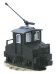 津川洋行 銚子電気鉄道　デキ3　電気機関車(初期トロリーポール仕様/車体色：黒)14043