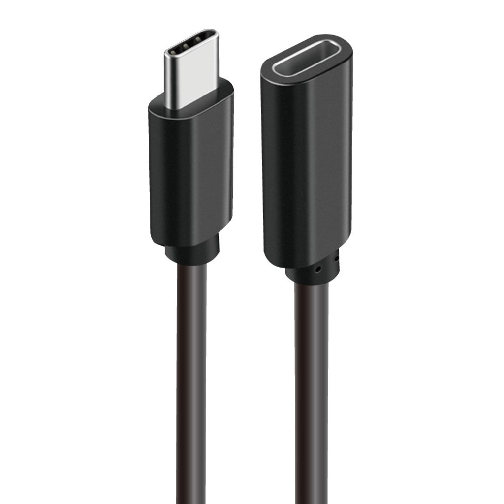 日本トラストテクノロジー Type-C延長ケーブル 0.5m JT-20CCEX05-BK