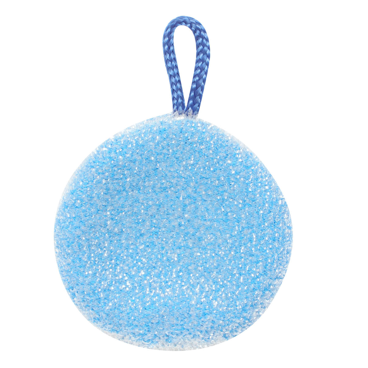 SANBELM サンベルム 洗面台洗い タワシ 水だけ コンパクト ブルー