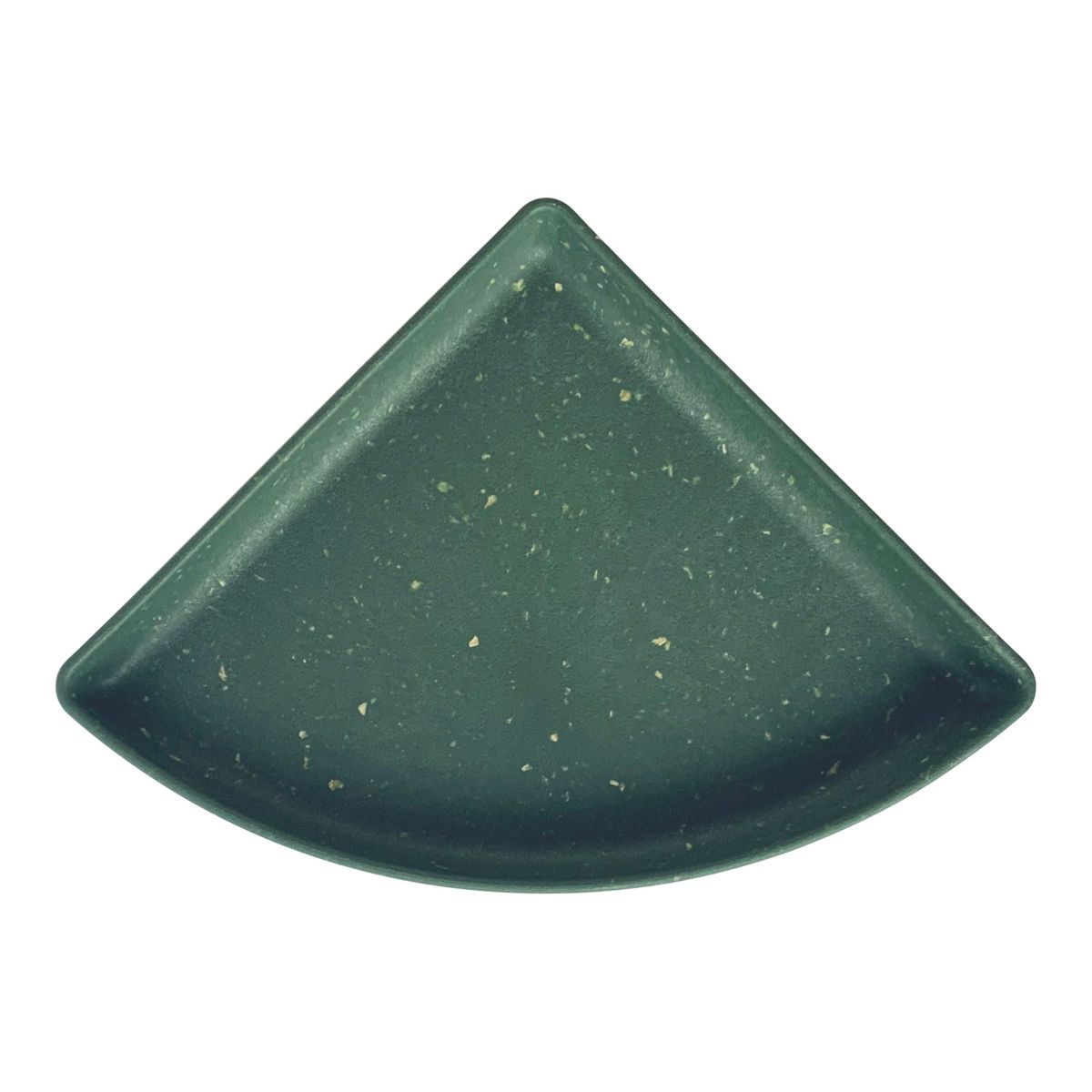 Hachiman 八幡化成 受け皿 コーナーエコプレート 古紙入り 幅27.5×奥行20cm グリーン