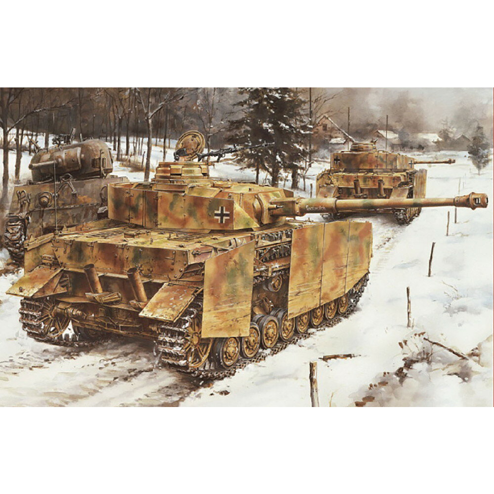 ドラゴンモデル 1/35 WW.II ドイツ軍 IV号戦車 J型 中期生産型（1944年8-9月） DR6556SP