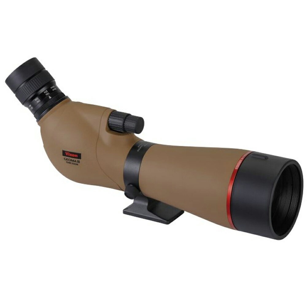 Vixen ビクセン ジオマIII ED80 ZOOM(ブラウン)フィールドスコープ 20-60x80 【16-48x80】 【binox12】..