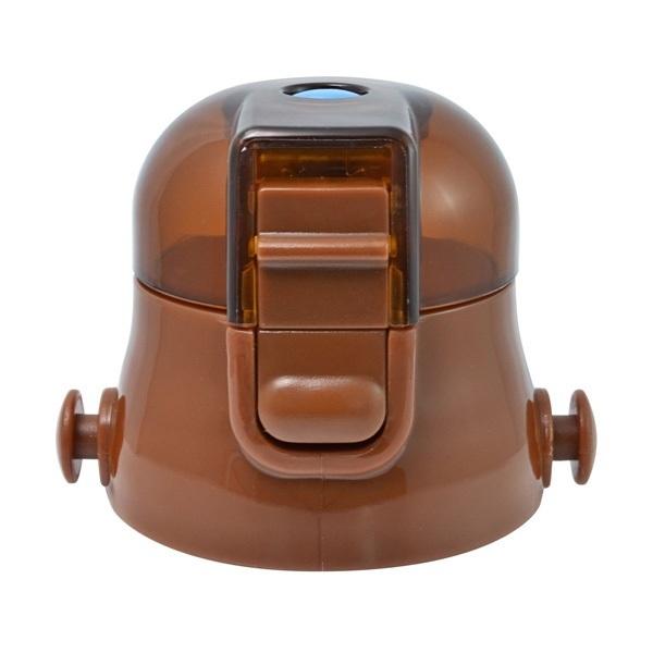 SKATER スケーター キャップユニット 子供用水筒 部品 SDC6・SDC6N・SKDC6・SKDC6N用 スケーター ブラウン(3.0)