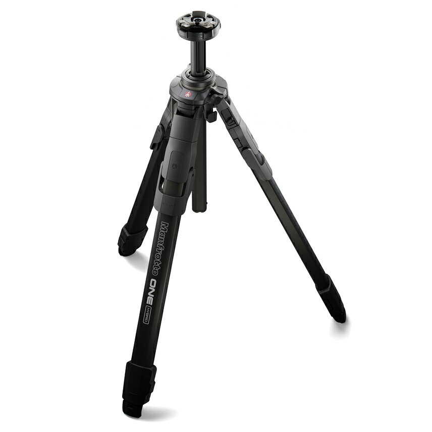 Manfrotto マンフロット ONE アルミニウム三脚 MTONEA ブラック 【ハイブリッド三脚システム Manfrotto ONE シリーズ】