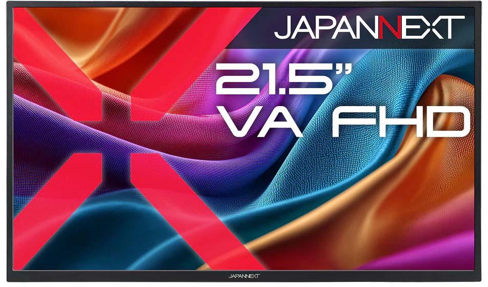 JAPANNEXT ジャパンネクスト フルHD対応 21.5型液晶ディスプレイ/miniHDMI×1、USB-C×2/ブラック/スピーカー有/2年保証 単品購入のみ可（同一商品であれば複数購入可） クレジットカード 代金引換決済のみ