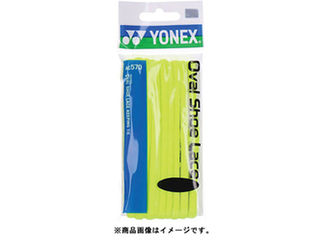 ヨネックス YONEX オーバルシューレースAC570(レモンイエロー)【110】