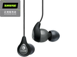 SHURE イヤホン SHURE シュアー SE112-GR 高遮音性イヤホン（グレー）キャリングポーチ付き！ （SE112GR) 【SHUREYP】【新品】