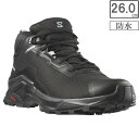 サロモン SALOMON 【メンズ】X リビール2 チャッカ ウォータープルーフ 【ブラック/ブラック/ガル】【26.0cm】L41762900 クリーマサロモン X REVEAL CHUKKA CSWP 2