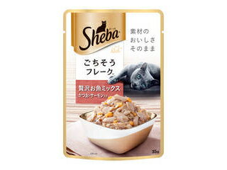MARS/マースジャパンリミテッド シーバ リッチ ごちそうフレーク 贅沢お魚ミックス かつお・サーモン入り 35g